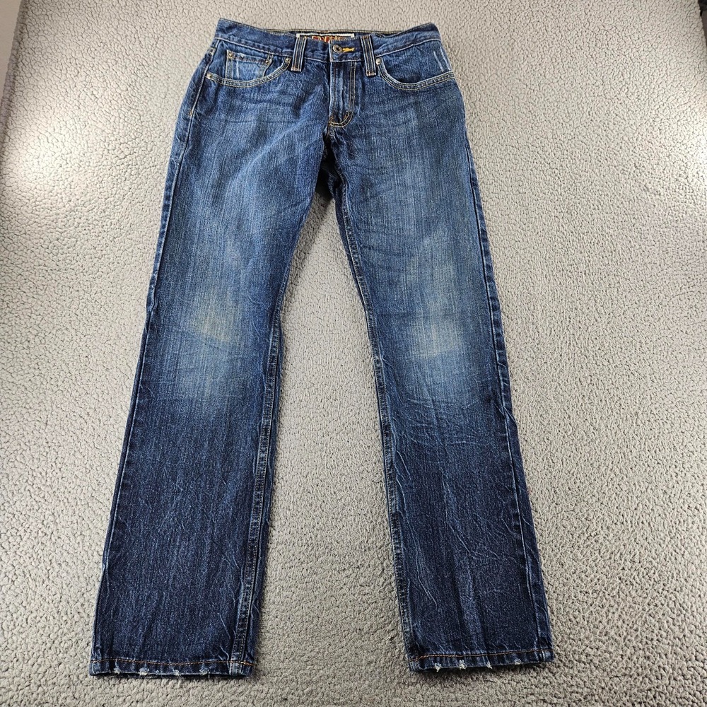 Levis Jeans Mens 29x30 Blue 514 Slim Straight‎ Distressed Cotton Skater Pants